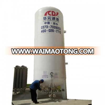 2016 large capacity vertical stainless steel cryogenic liquid oxygen storage tank