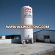 vertical stainless steel cryogenic liquid Argon storage tank